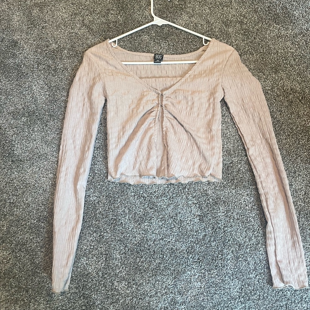 BDG xs brand new just pulled the tags off. Long sleeve clasp front shirt